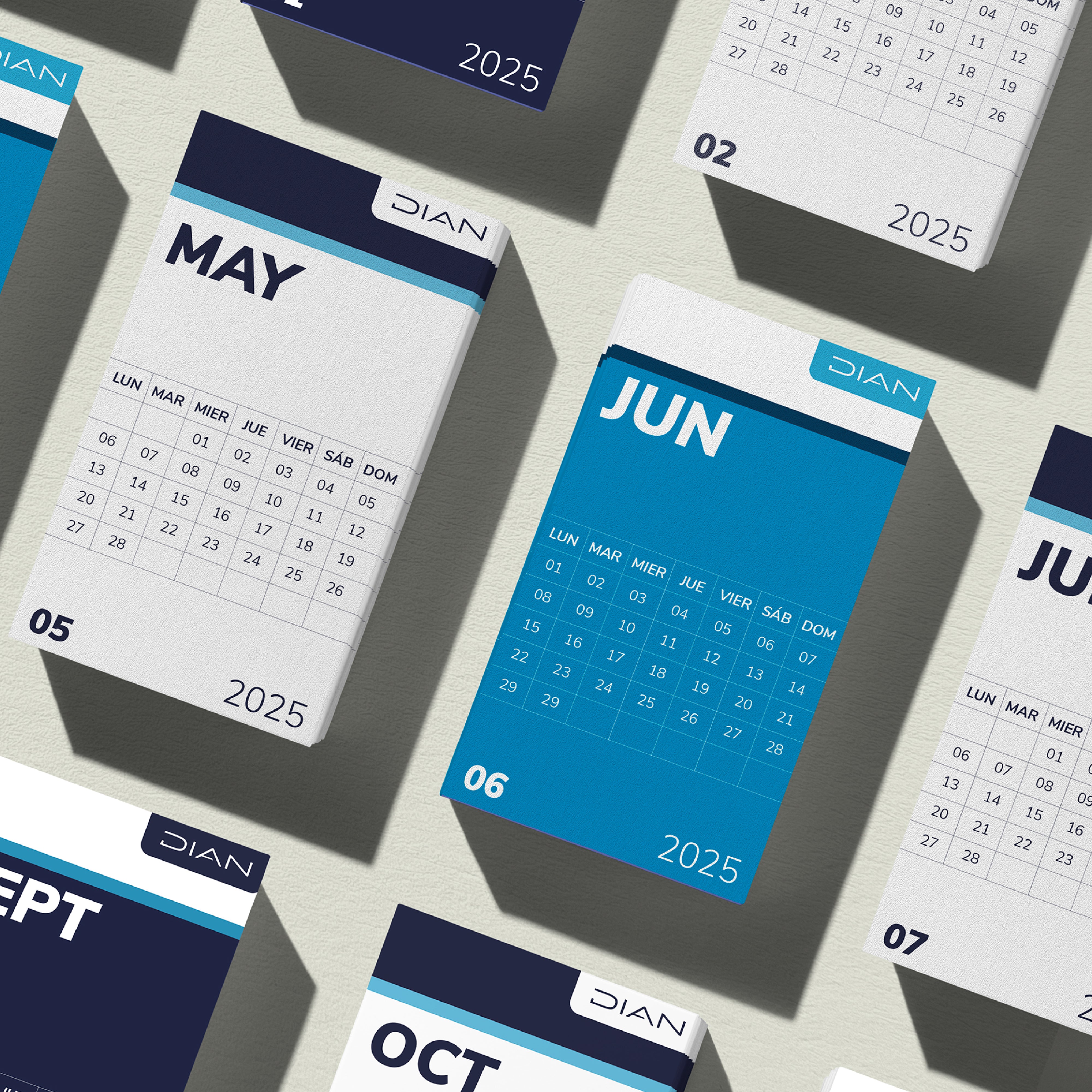 Calendarios con imán