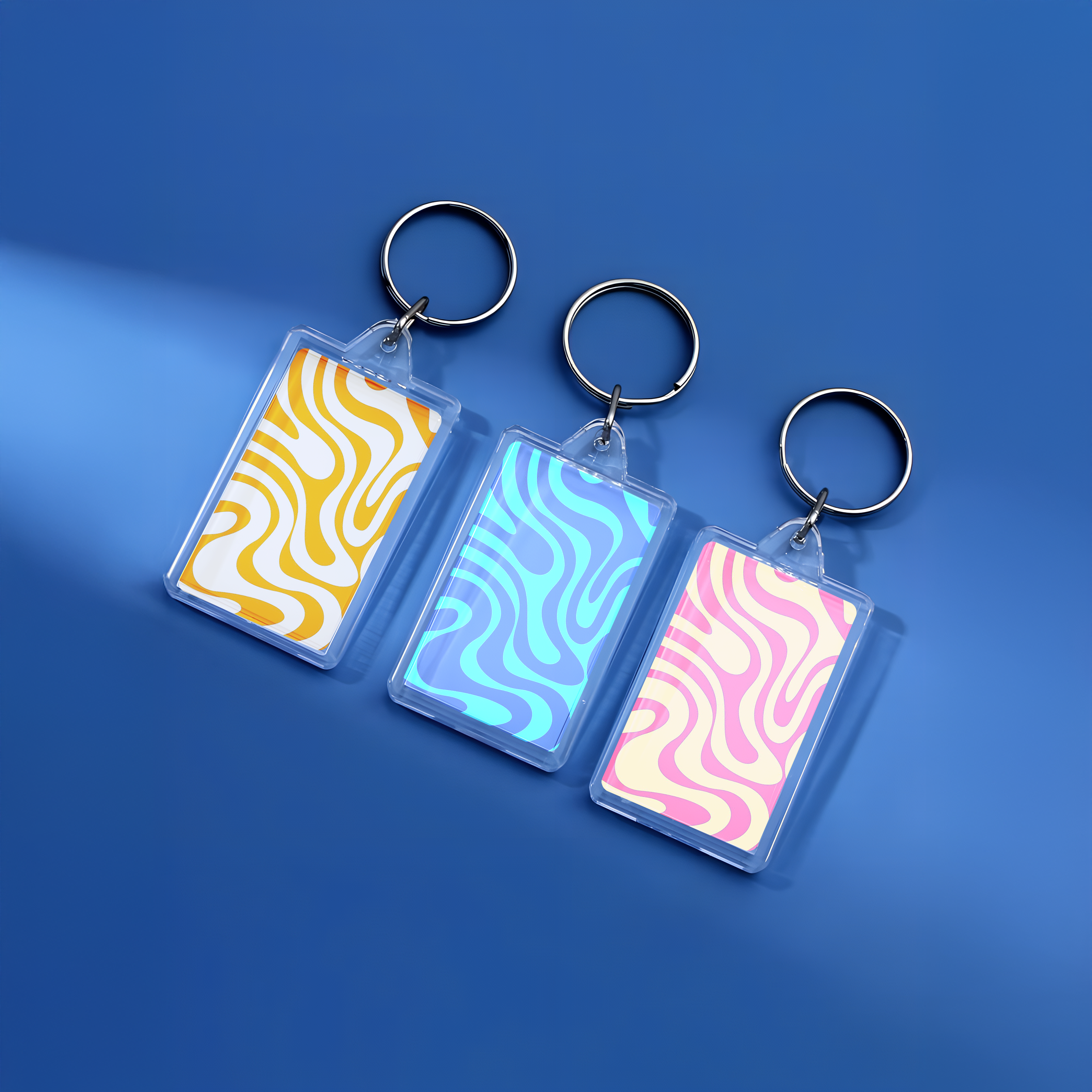 Llavero rectangular clásico