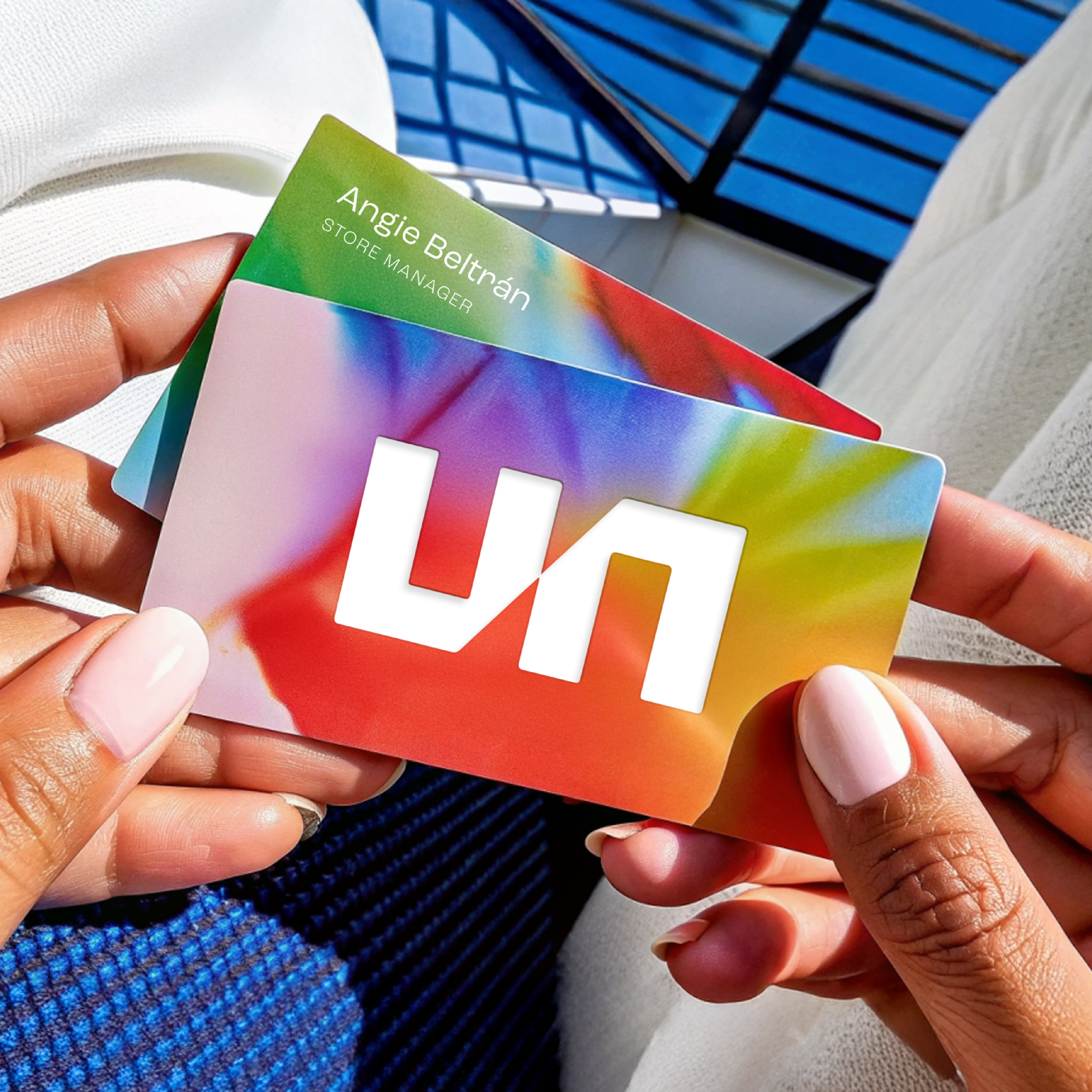 Tarjetas de presentación premium plus