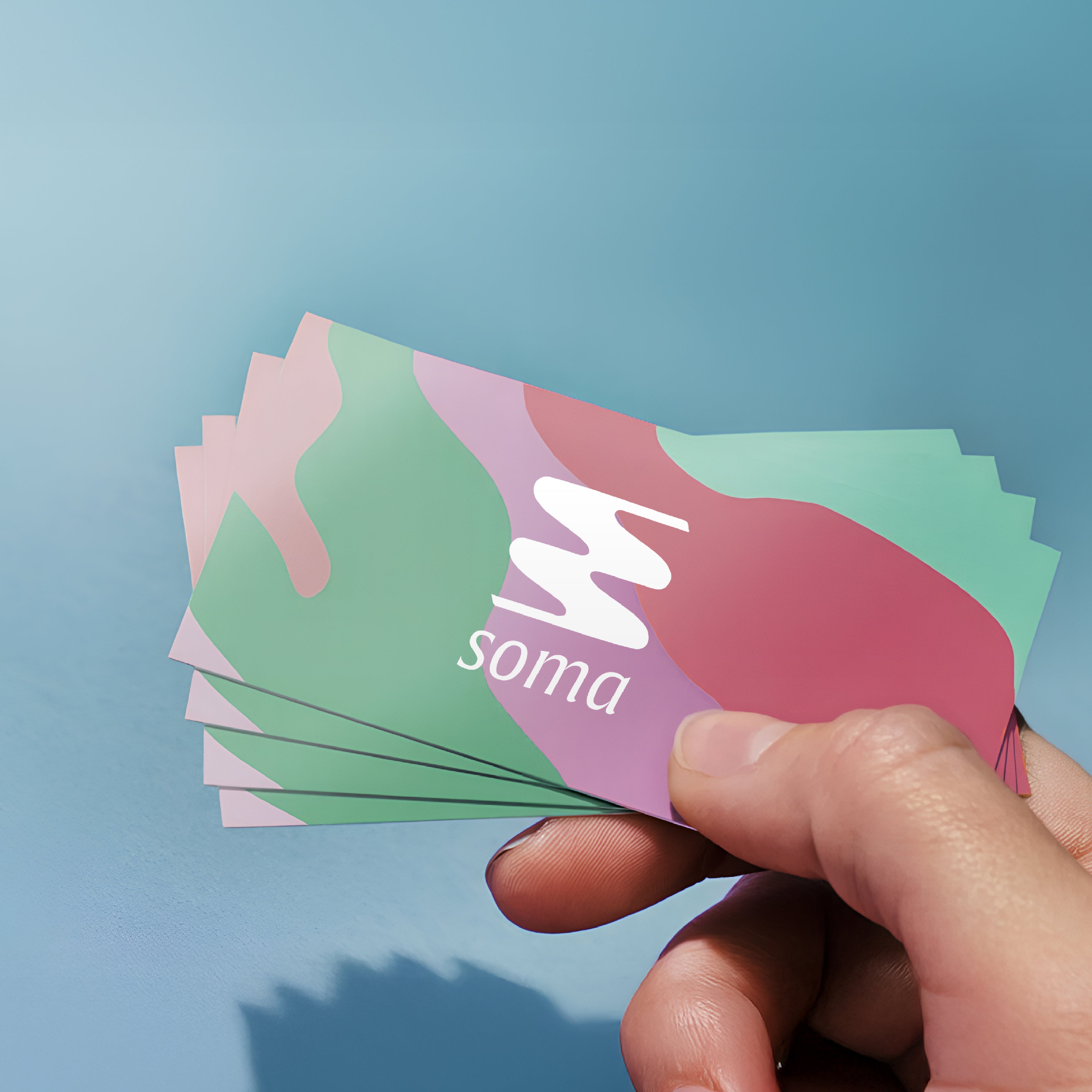 Tarjetas de presentación tacto suave
