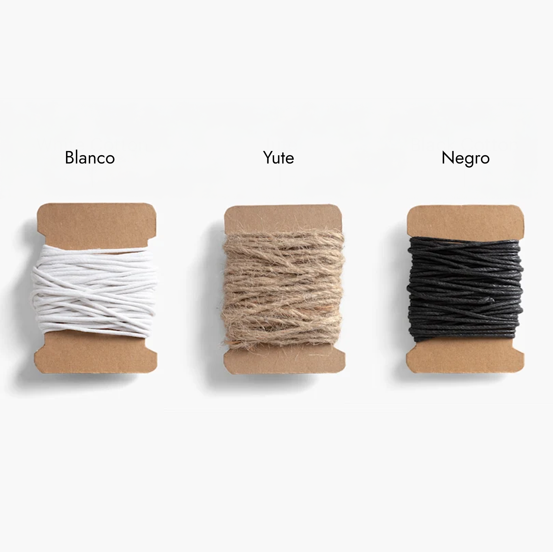 Cordones para etiquetas colgantes