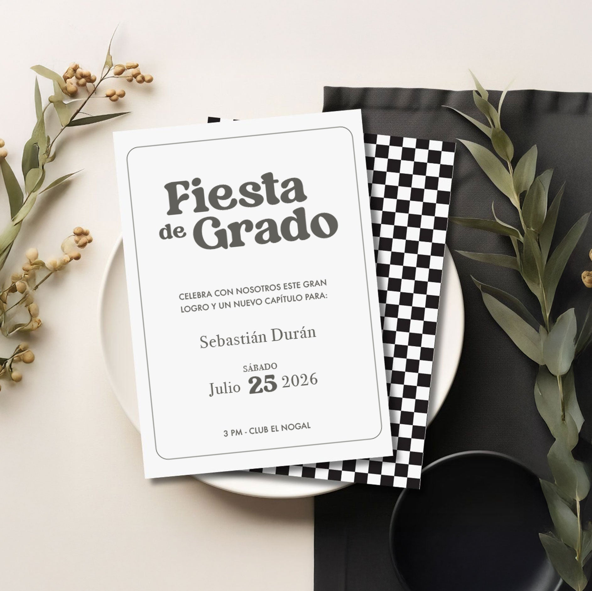 Invitaciones grados