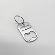 Llavero destapador de botellas