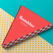 Cajas de porciones individuales de pizza