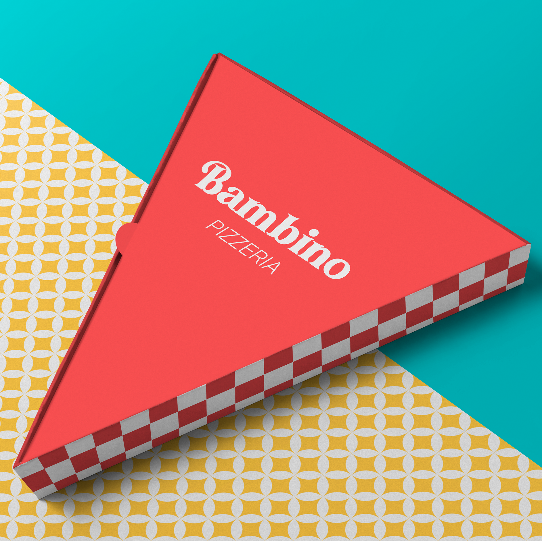 Cajas de porciones individuales de pizza