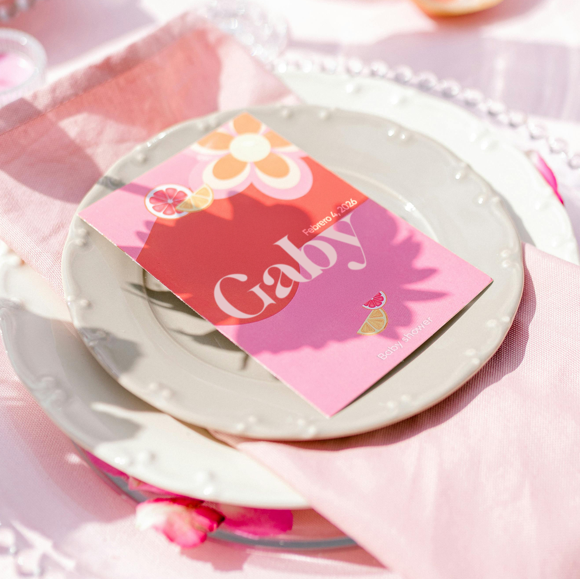 Invitaciones babyshower